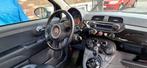 Voitures  Fiat 500, Auto's, Automaat, Zwart, Zwart, Leder