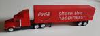 Vrachtwagen/oplegger/camion Coca-cola, Ophalen of Verzenden, Zo goed als nieuw