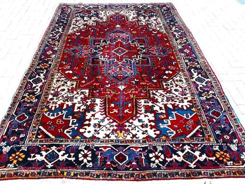 Perzisch handgeknoopt Iraanse tapijt (Heriz) 300 x 210 cm, Antiek en Kunst, Antiek | Tapijten, Tafelkleden en Textiel, Ophalen
