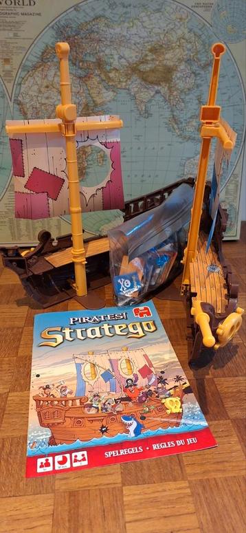 Piraten stratego, Hobby en Vrije tijd, Gezelschapsspellen | Overige, Een of twee spelers, Ophalen of Verzenden, Zo goed als nieuw