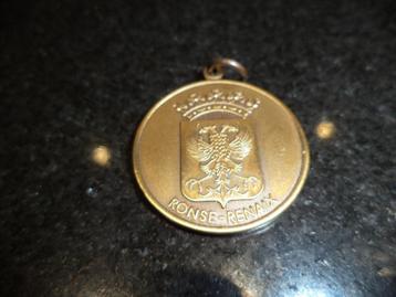 medaille erepenning munt Stad RONSE Renaix wapenschild, arms beschikbaar voor biedingen