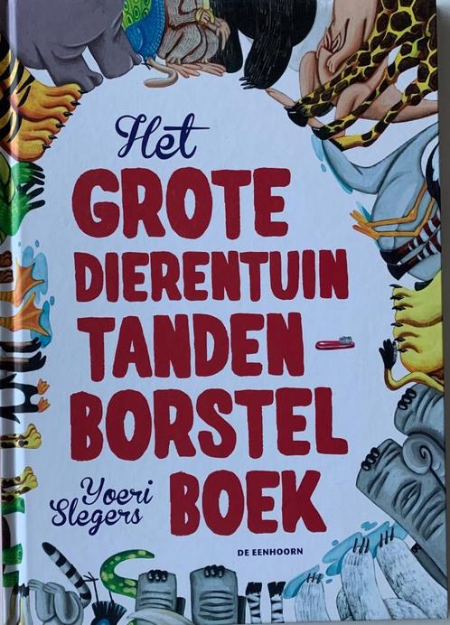 GROTE DIERENTUINTANDENBORSTELBOEK - over tanden poetsen en (, Livres, Livres pour enfants | 4 ans et plus, Neuf, Fiction général