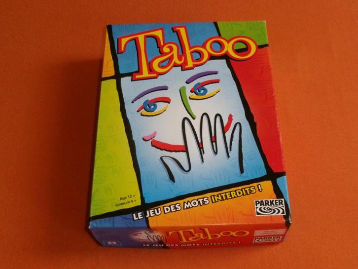 JEU PARKER : * TABOO * , LE JEU DES MOTS INTERDITS.., Hobby en Vrije tijd, Gezelschapsspellen | Overige, Gebruikt, Een of twee spelers