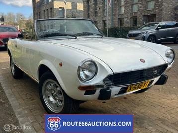 Fiat 124 Spider Cabriolet | Route 66 Auctions beschikbaar voor biedingen