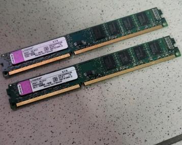Ram Geheugen ddr3 2 x 4gb  1333mhz beschikbaar voor biedingen