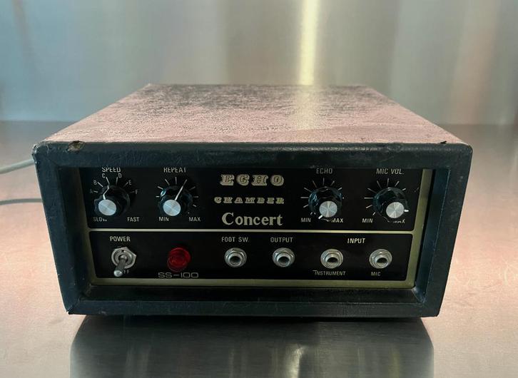 ECHO CHAMBER CONCERT  SS100 TAPE DELAY, Musique & Instruments, Effets, Comme neuf, Delay ou Écho, Enlèvement ou Envoi