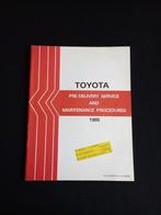 Werkplaatsboek Toyota leveringsprocedures 1985, Auto diversen, Handleidingen en Instructieboekjes, Ophalen of Verzenden