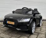 Audi TT'Rs 12v zwart afstands. / AUX/USB Leder zitje / EVA, Kinderen en Baby's, Ophalen of Verzenden, Nieuw