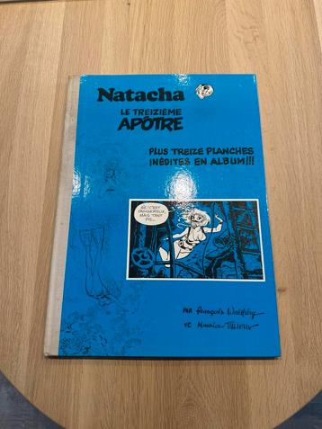 Natacha - le treizième apôtre (édition limitée) dedicassé, Une BD, Enlèvement, Utilisé, F. Walthéry