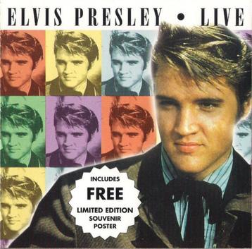 CD-  Elvis Presley Live