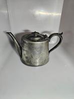 Verzilverde theepot touw geschenk 1927, Ophalen of Verzenden