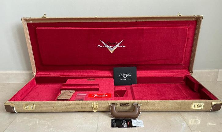 Fender Custom Shop Guitar Case Tweed Nieuw, Musique & Instruments, Instruments à corde | Guitares | Électriques, Neuf, Fender