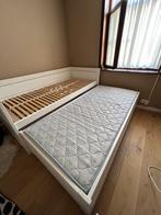Uitschuifbaar één persoon bed (extra bed en lade), Réglable, Landelijk modern, 90 cm, Bois