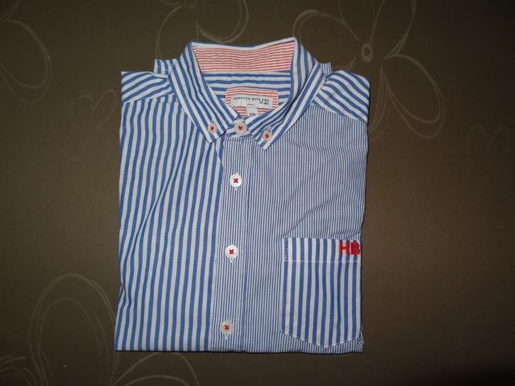 Knap jongens hemdje Hampton Bays (maat 134/9 j)(prima staat), Kinderen en Baby's, Kinderkleding | Maat 134, Zo goed als nieuw