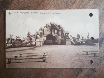 Postkaart Lommel P.P. Kapucijnen Grot OLV Lourdes, Ophalen of Verzenden, 1920 tot 1940, Gelopen, Antwerpen