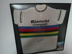 wielertrui 1974 wk team bianchi   felice gimondi signe, Verzenden, Gebruikt