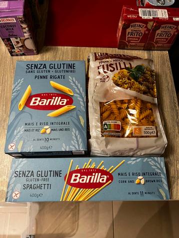 Gratis Glutenvrije pasta’s beschikbaar voor biedingen