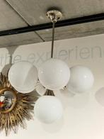 Space age hanglamp kroonluchter origineel , 7 bollen cluster, Ophalen