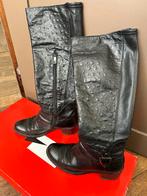 Bottes en cuir noir Nouchka, pointure 37, Nouchka, Enlèvement, Porté, Bottes hautes