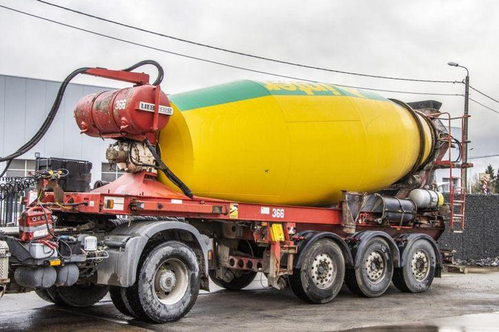 Liebherr LIEBHERR BETON MIXER/MALAXEUR/MISCHER-12M³, Auto's, Vrachtwagens, Bedrijf, Te koop, Aanhangers en Opleggers, Overige brandstoffen