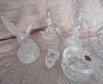 Kristallen assortiment ( beeldjes + potje), Antiquités & Art, Antiquités | Verre & Cristal, Enlèvement ou Envoi