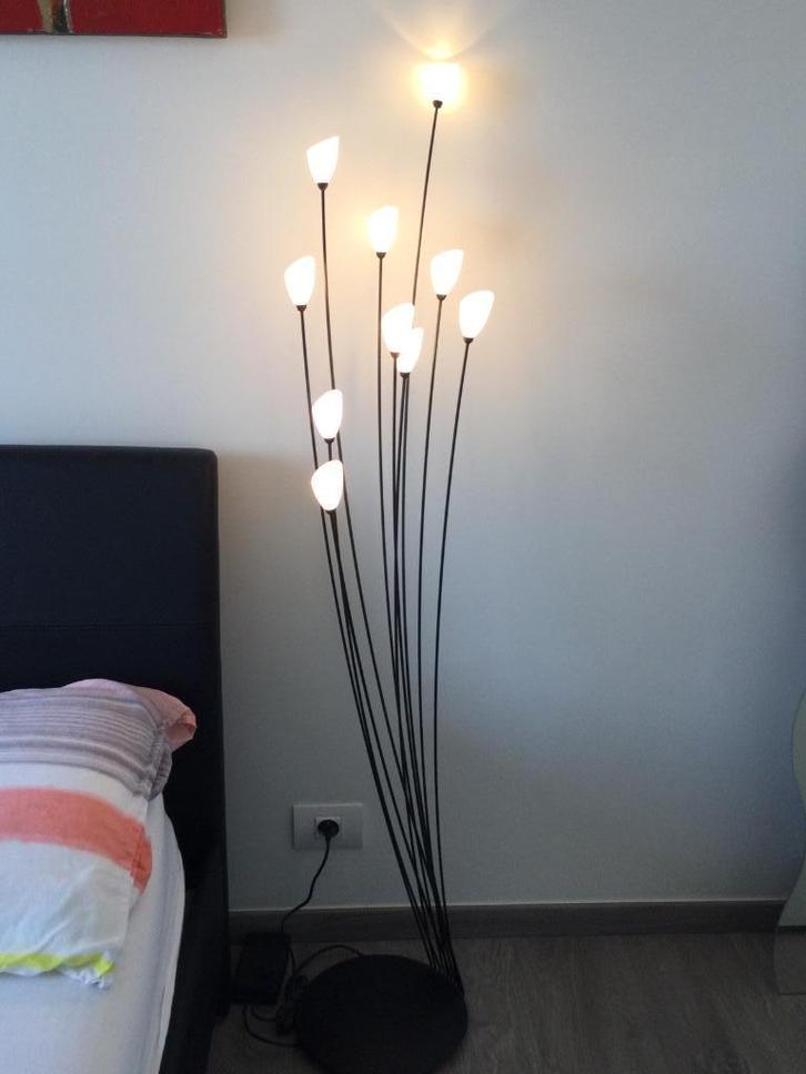 Staande lamp / Vloerlamp met dimmer. Een special’leke !, Huis en Inrichting, Lampen | Vloerlampen, Zo goed als nieuw, 100 tot 150 cm