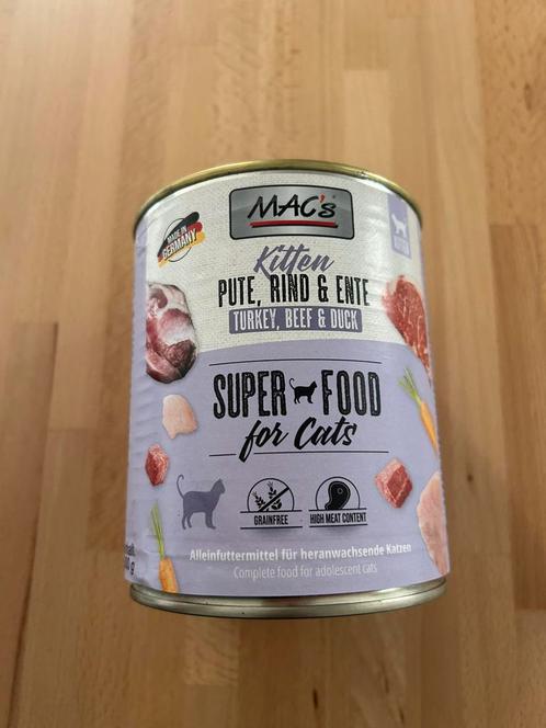 MAC’s Kitten Super Food, Dieren en Toebehoren, Dierenvoeding, Kat, Ophalen of Verzenden