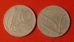 Muntstuk van 10 lire van 1952, Ophalen of Verzenden, Italië, Losse munt