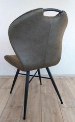 eetkamer stoelen 4 stuks, Gebruikt, Bruin, Leer, Ophalen of Verzenden