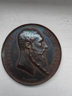 Médaille leopold 2 exposition nationale 1880, Ophalen of Verzenden