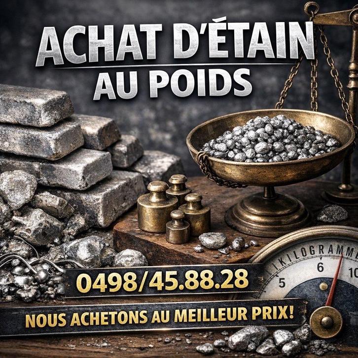 Achat étains, Antiquités & Art, Antiquités | Étain, Enlèvement