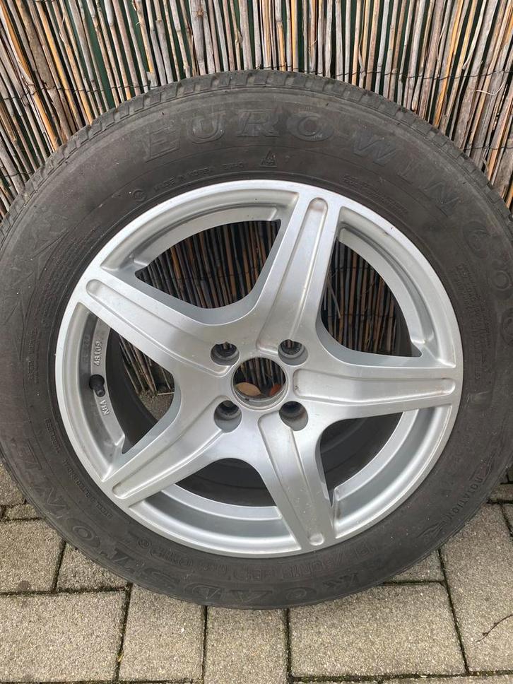 Velgen 15 inch 4x100 6,5Jx15H2, Autos : Pièces & Accessoires, Pneus & Jantes, Jante(s), 4 Saisons, 15 pouces, 195 mm, Véhicule de tourisme