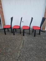 4x DESIGN WESTNOFA STOELEN MODEL TOTEM, Huis en Inrichting, Ophalen, Hout, Gebruikt, Vier
