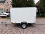 Gesloten aanhangwagen ongeremd 750 kg - in nieuwstaat !, Ophalen, Zo goed als nieuw