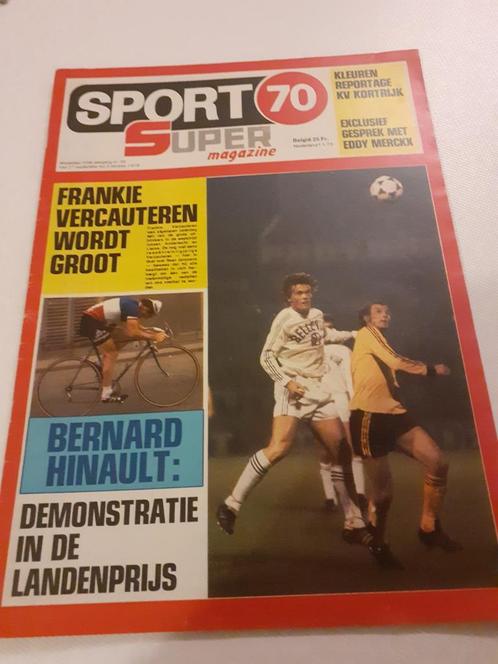 Weekblad Sport 70 – n 39 – 27/09-03/10/1978 - Eddy Merckx, Boeken, Sportboeken, Ophalen of Verzenden