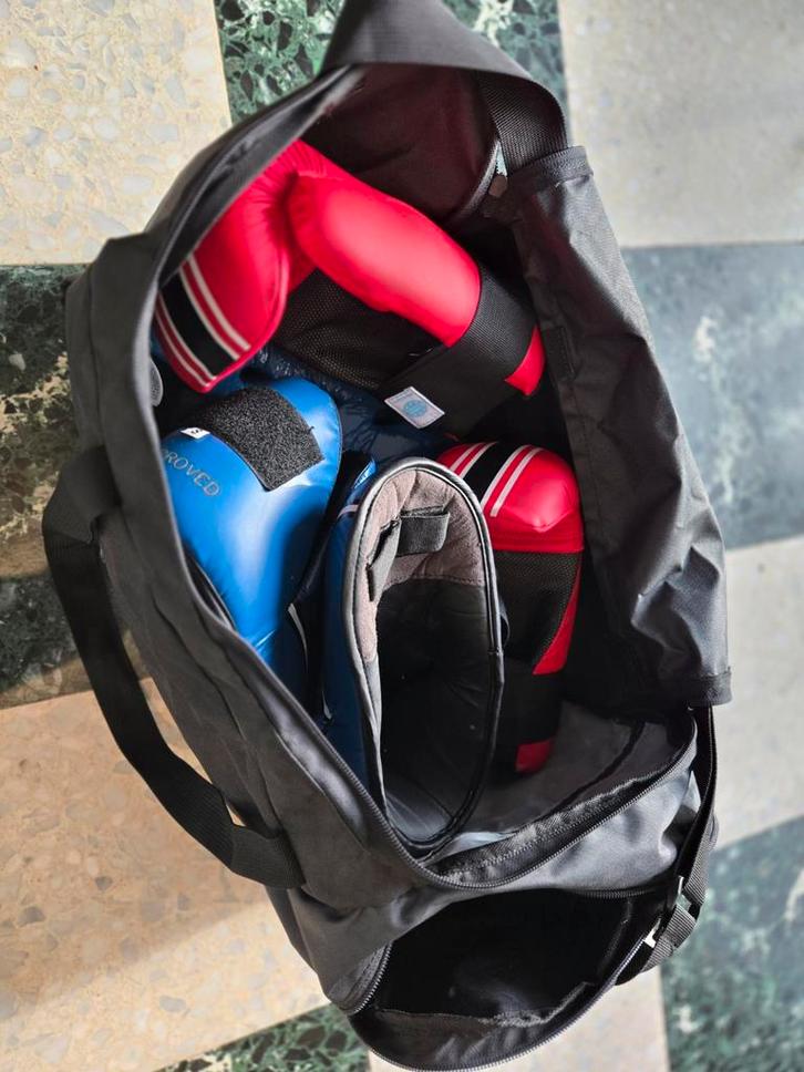 Sporttas (met inhoud) voor Teakwondo, Sport en Fitness, Vechtsporten en Zelfverdediging, Ophalen