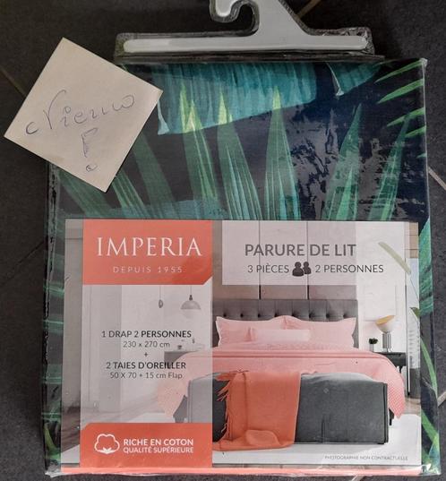 Imperia katoen dekbedovertrek 230 x 270 cm + 2 kussenslopen, Huis en Inrichting, Slaapkamer | Beddengoed, Nieuw, Dekbedovertrek
