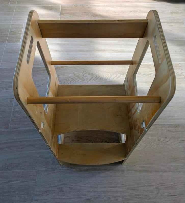 Leertoren Montessori, Kinderen en Baby's, Kinderkamer | Tafels en Stoelen, Zo goed als nieuw, Stoel(en), Ophalen