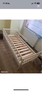 Peuterbed +matras+matras beschermer en 2 hoeslakens, Kinderen en Baby's, Kinderkamer | Bedden, Ophalen, Gebruikt, 70 tot 85 cm