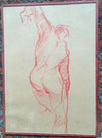 Jef Wauters Tekening, Antiek en Kunst, Ophalen of Verzenden