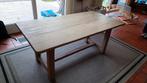 Houten tafel, Ophalen, 50 tot 100 cm, Zo goed als nieuw, Rechthoekig