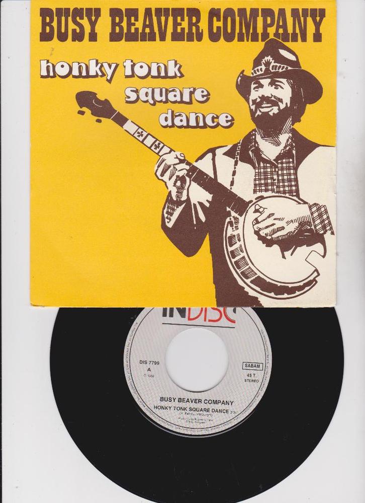 Busy Beaver Company – Honky Tonk Square Dance, Cd's en Dvd's, Vinyl Singles, Zo goed als nieuw, Single, Country en Western, 7 inch