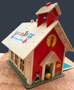 Family School - Fisher-Price 923 (1971), Kinderen en Baby's, Speelgoed | Fisher-Price, Ophalen, Gebruikt, Speelset, Met geluid