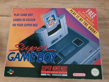 Snes gameboy player bigbox RARE