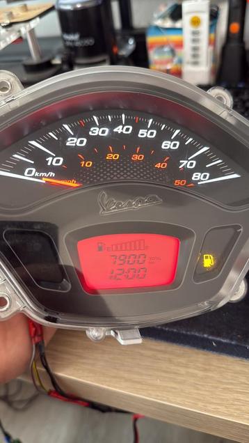 Piaggio Sprint Primavera Liberty GTS Vespa teller beschikbaar voor biedingen