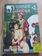 Contes Malicieux 57 EF, Boeken, Stripverhalen, Ophalen of Verzenden