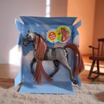 Little horse speelpaard zwart grijs gevlekt bruin haar, Verzenden, Nieuw