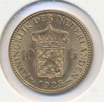 Nederland 10 Gulden 1925B Wilhelmina, Goud, Ophalen of Verzenden