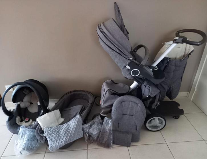 Buggy Stokke, Kinderen en Baby's, Kinderwagens en Combinaties, Zo goed als nieuw, Ophalen