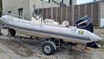 Bateau à moteur hord bord semi-rigide, Ophalen, Gebruikt, 120 tot 200 pk, Zodiac